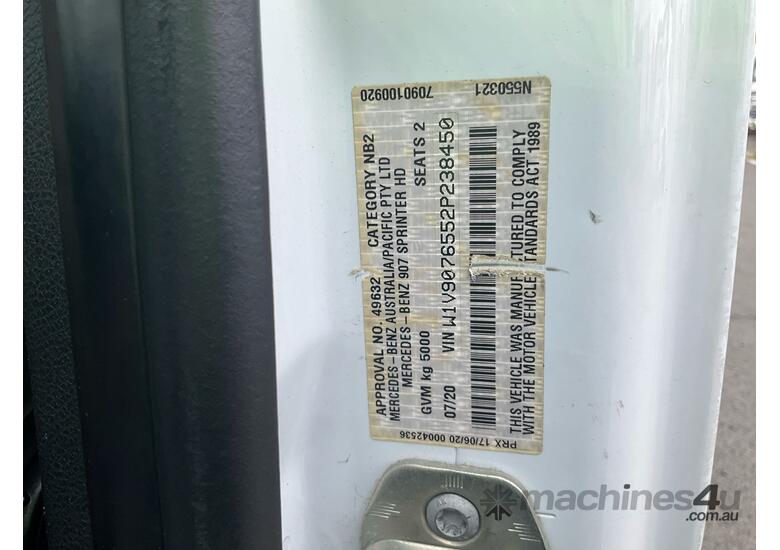 caption 2020 Mercedes Benz Sprinter Van