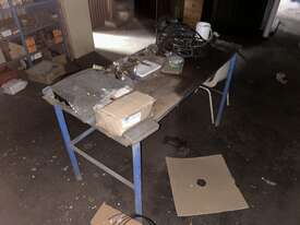 Steel Work Bench With Vice - picture0' - Click to enlarge