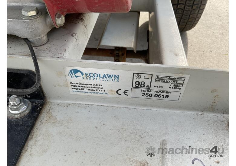 caption 2022 Ecolawn ECO 250 Top Dresser Petrol Powered