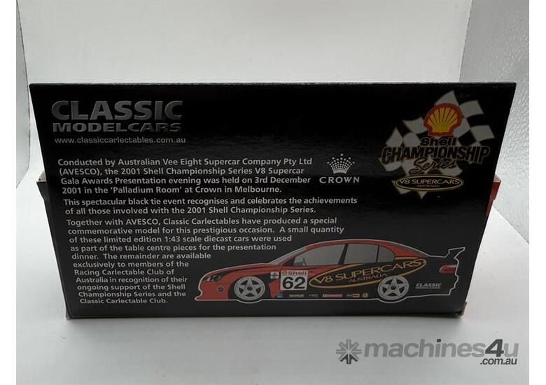 caption 2001 SHELL VX COMMODORE 1/3 SCALE MODEL CAR