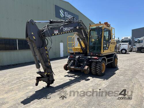 2004 Volvo EW145B Hi-Rail Wheeled Excavator