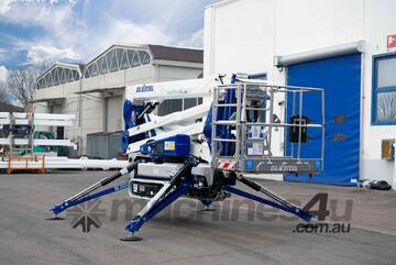 Oil & Steel OctoPlus17 Spider Lift: 17m height 250kg 8m reach