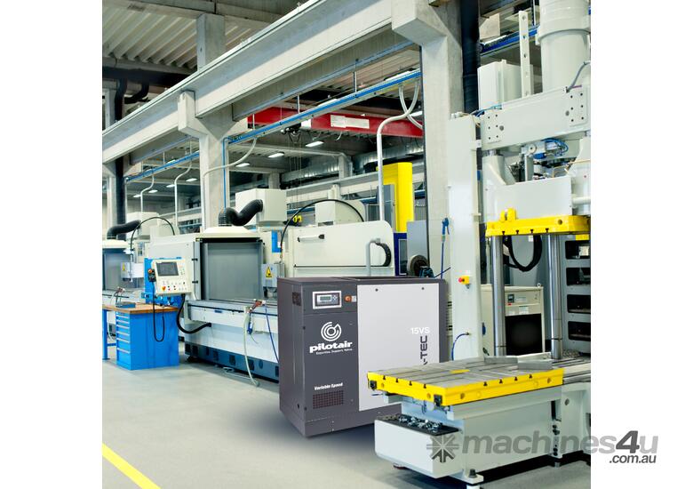 AT15VS Alta Tec Rotary Screw 15KW, 10 bar, 30-74 CFM, variable speed with inverter drive, Oil Inject