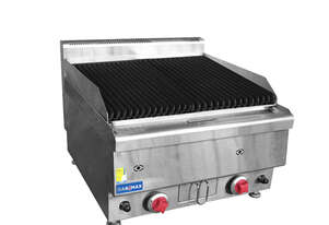 GASMAX Benchtop 2 Burner Chargrill - JUS-TRH60