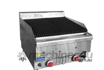 GASMAX Benchtop 2 Burner Chargrill - JUS-TRH60