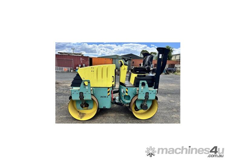 caption 2010 AMMANN AV26-2 TWIN DRUM ROLLER
