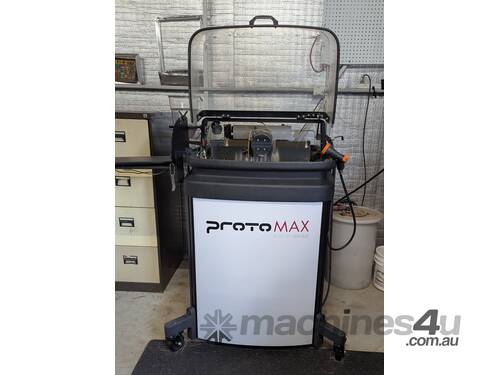 caption Omax Protomax Waterjet Cutter- LOW Hours, In GREAT Condition! ***Price reduced***