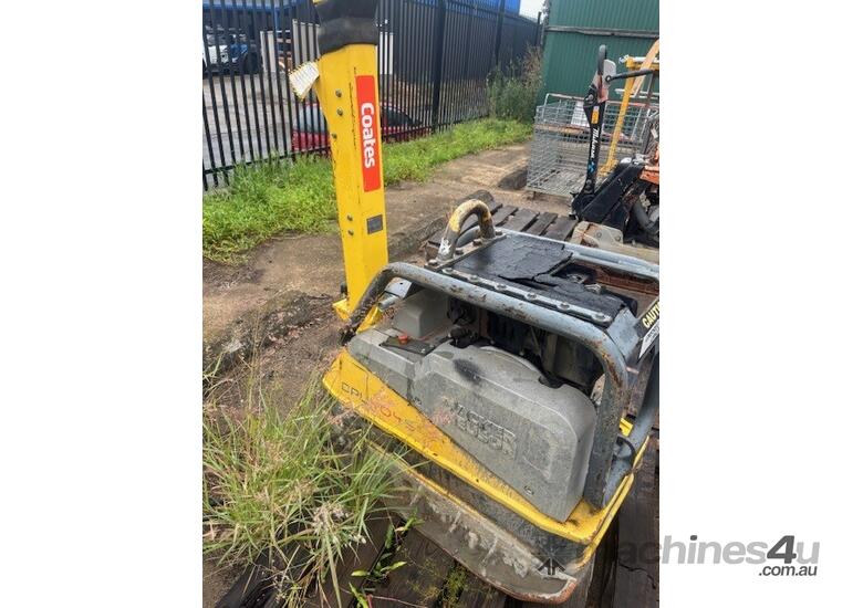 caption WACKER NEUSON Plate Compactor Reversible 375kg Diesel