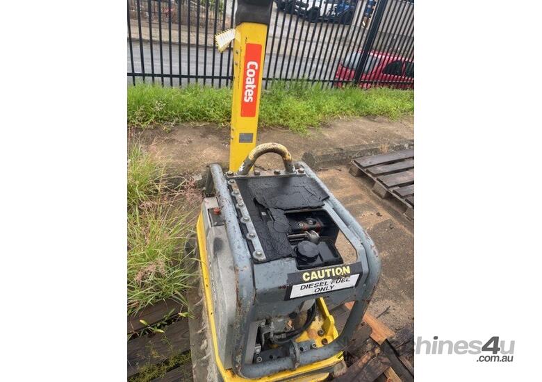 caption WACKER NEUSON Plate Compactor Reversible 375kg Diesel