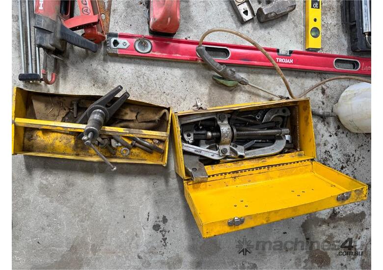 caption LARGE QTY OF ASSORTED HAND TOOLS