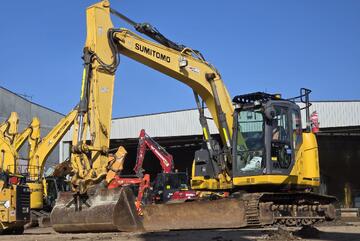 2018 SUMITOMO SH145X-6 15T EXCAVATOR (E469) WITH FULL CIVIL SPEC, SERVICE HISTORY AND 4118 HOURS
