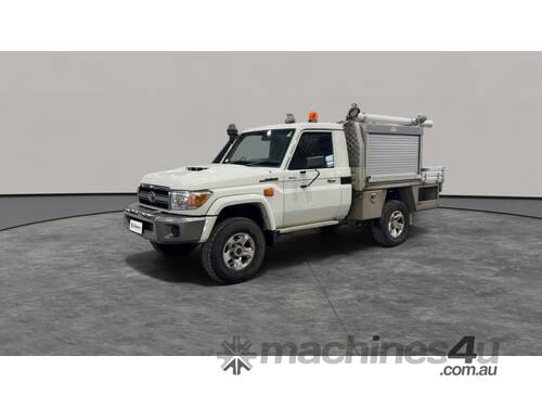 caption 2019 Toyota Landcruiser GXL (4x4) Diesel Single Cab Ute (Ex-Lease) (MY19)