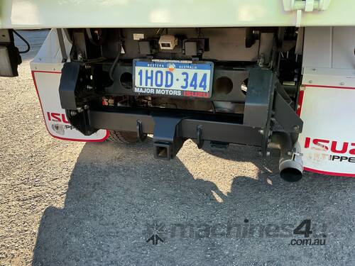 caption 2022 Isuzu NPR 65 190 Crew Cab Tipper