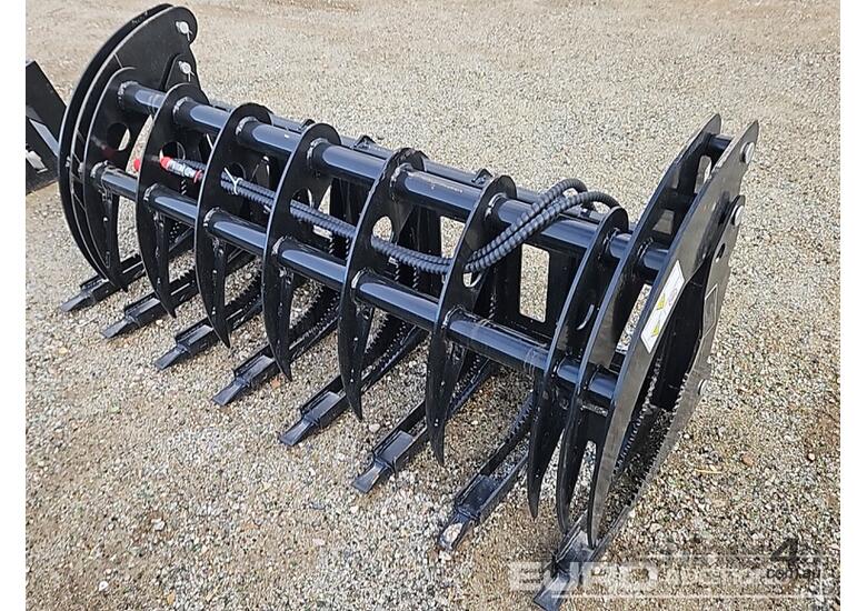 caption Unused Captok Grapple To Suit Skidsteer Loader