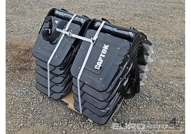 caption Unused Captok Qty (10 of) Equipment Seats, To Suit Mini Excavator