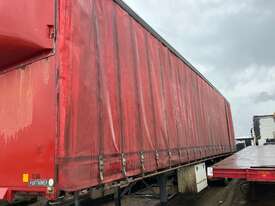 1995 Krueger ST-3-38 Tri Axle Flat Top Curtainside Trailer - picture0' - Click to enlarge