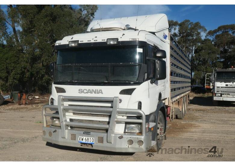 caption Scania Rigid Tray with Stock Crate