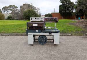 Shrink Wrap Packaging L-Bar Sealer Closing Conveyor - Benison LSA-504C