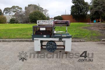 Shrink Wrap Packaging L-Bar Sealer Closing Conveyor - Benison LSA-504C