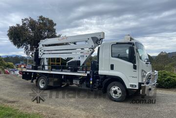 AS NEW - CTE ZED 26J (26m)Truck-Mounted EWP. Fitted to Isuzu FRR 110-260