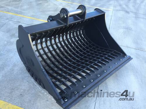 caption BETTA BILT BUCKETS 12 TONNE SIEVE BUCKET