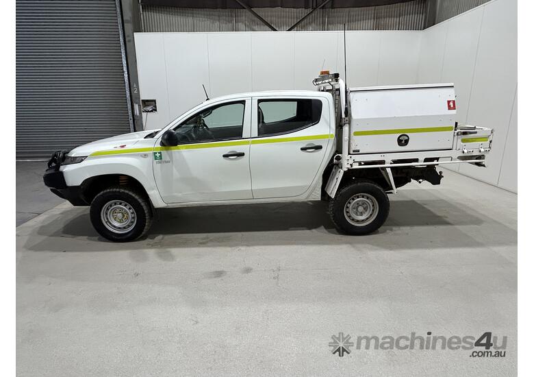 caption 2019 Mitsubishi Triton (4x4) Dual Cab Ute (Ex-Mine)