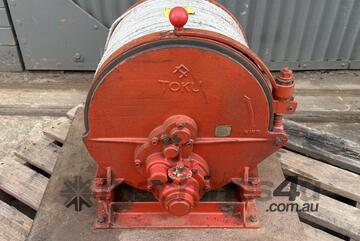 TOKU TAW-2000 2000kg Capacity Air driven pneumatic Winch 16mm x 65m rope