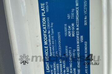 Hino 2019   300 616 Tipper