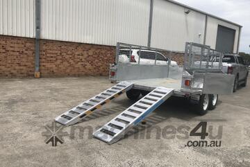 2.2m 4Tonne Heavy Duty Rubber Tyre,Rubber Track Machinery Loading Ramps