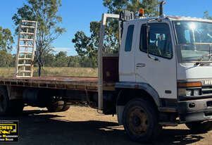 1998 Mitsubishi FM Series Beavertail Truck, E.M.U.S TS910