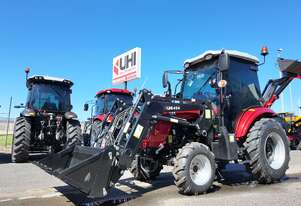 UHI T454-C 45 HP 4WD Tractor with Loader + 3 Attachment Package | Comfortable Cab