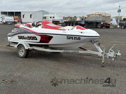 2007 SEA DOO SPEEDSTER BOAT