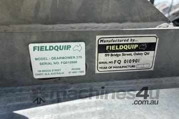 2017 FieldQuip 6ft Slasher **Council Asset**