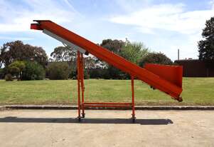 Heavy Duty Motorised Elevator Incline Conveyor - 3m High