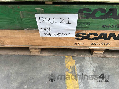 1 x Wooden Crate Containing Cab Insulation