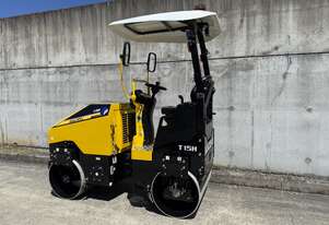 New MULTIPAC 1.7T Double Drum Vibrating Roller