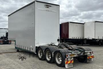 2013 Maxitrans ST3 Drop Deck Curtainsider A Trailer with Mezz
