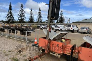 2015 Custom Single Axle Traffic Light Trailer Combination