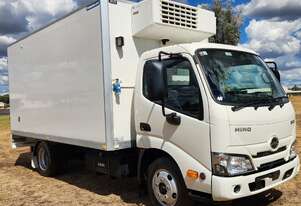 Hino 300 Series 2 616 Medium 4x2 Automatic Refrigerated Pantech Truck. Ex Woolworths Home Delivery.