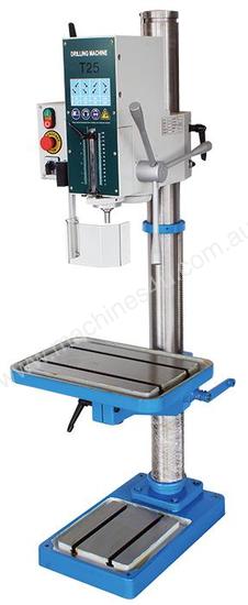 caption GARRICK DGH-T25 F+GEARED HEAD DRILL PRESS