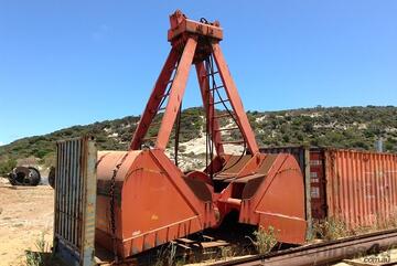 LARGE Clamshell Bucket 14 cubic metres Peiner Sket