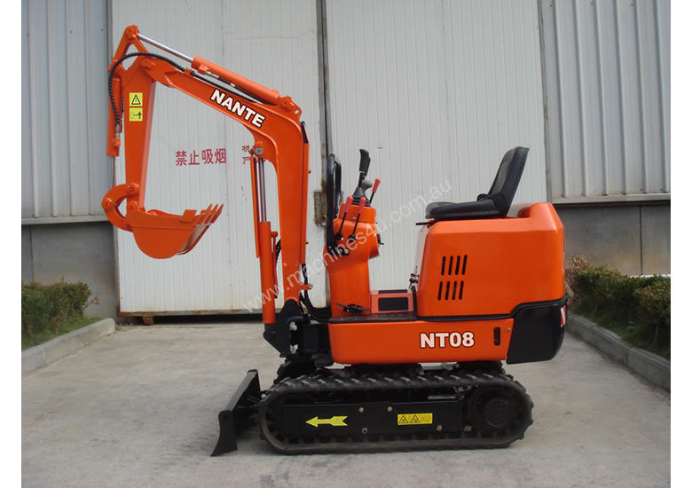 caption NT-08 Mini Excavator