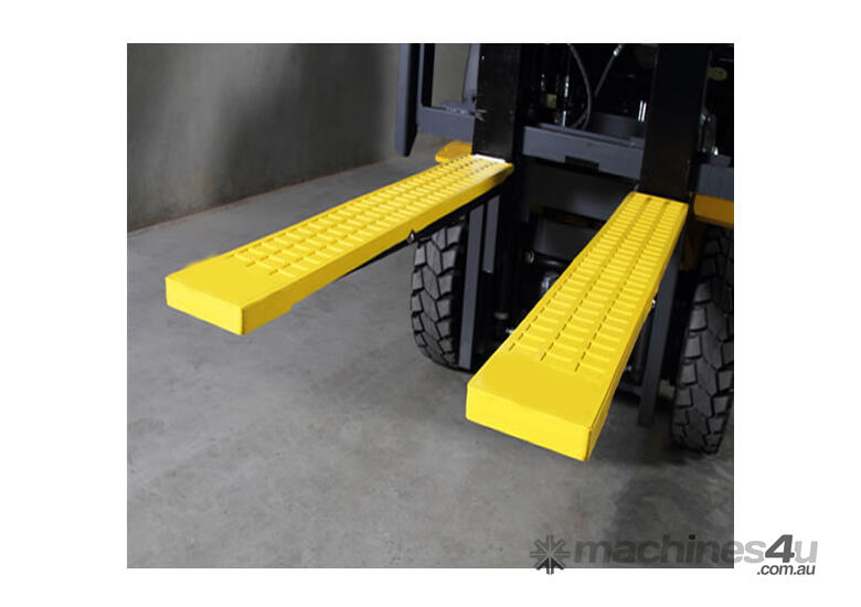 caption Rubber Forklift Tyne Grip Covers 100 x 1370mm