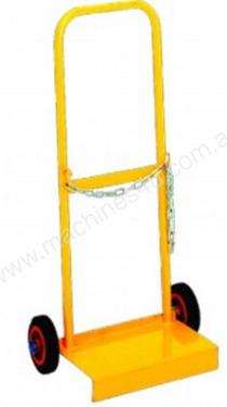 'D' Size Cylinder Trolley with Rubber Wheel