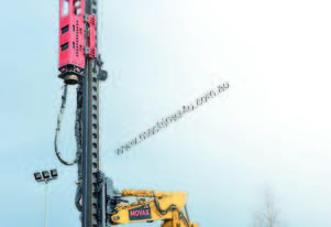 MOVAX EML-12 LEADER MOUNTED PILING HAMMER