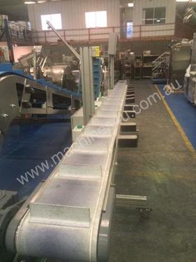 Indexing Cleated Belt Conveyor