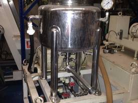 Pilot Plant (Self Heating, Vacuum Mixer/Emulsifier - picture2' - Click to enlarge