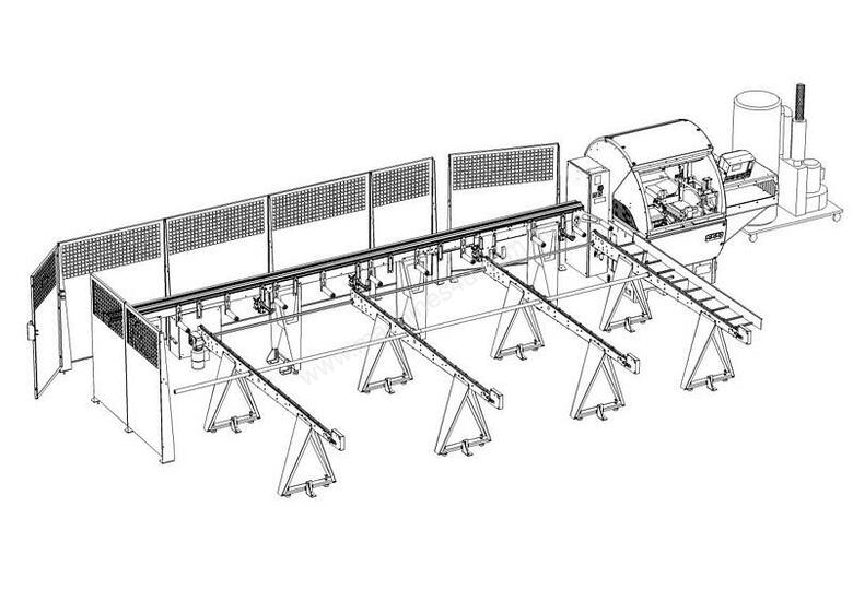caption FOM Mirage 600 Automated Cutting Line