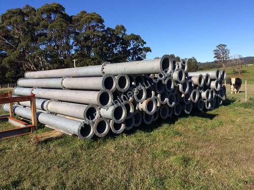Steel pipe for sale, 300mm, flanged, galvanised