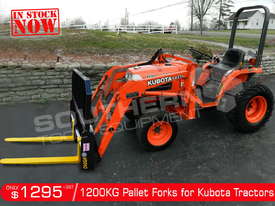 1200kg Pallet Forks to suit Kubota Tractors ATTFOK - picture0' - Click to enlarge